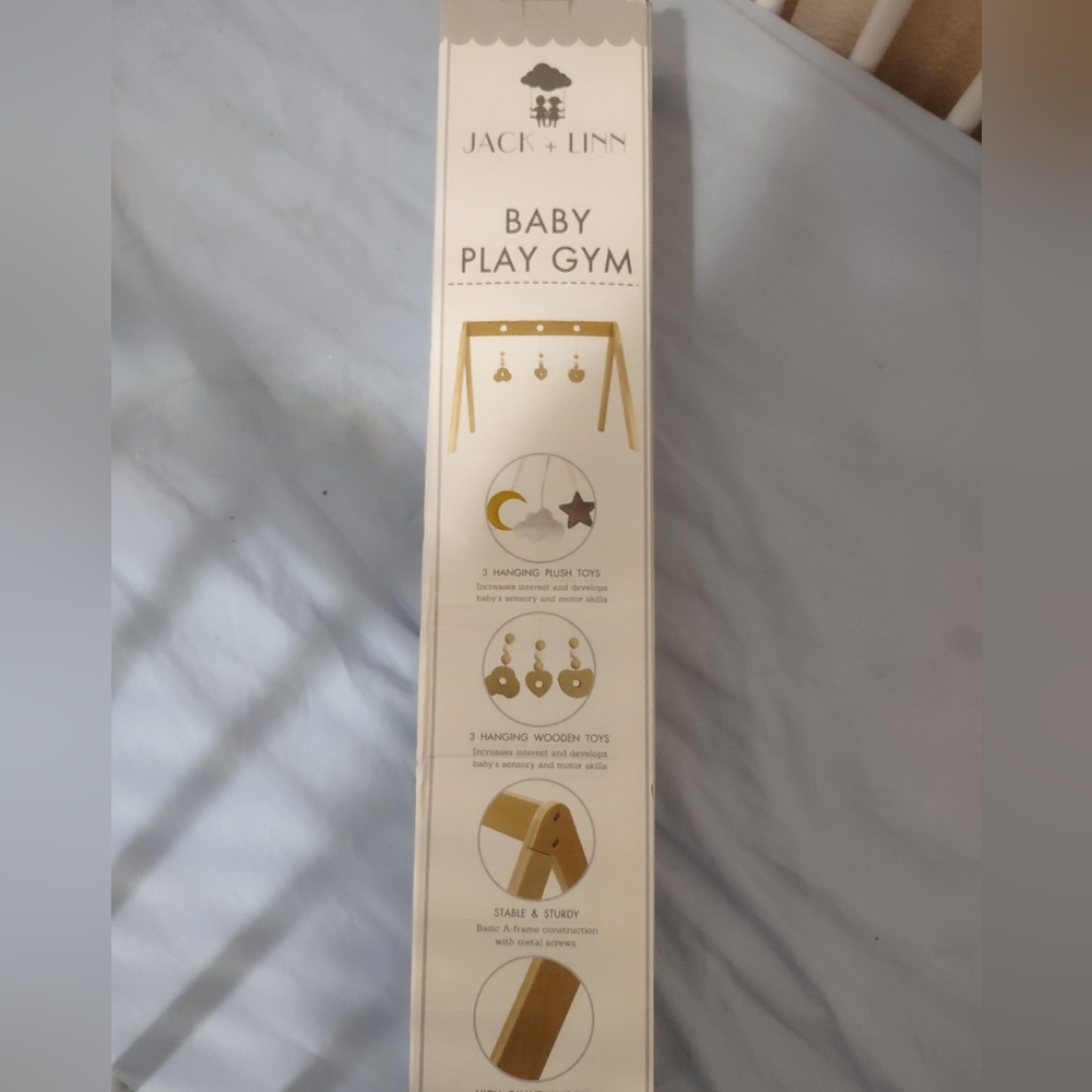 Jack and Linn baby play gym